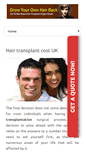 Mobile Screenshot of hairtransplant-guide.com